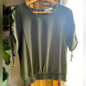 Short Sleeve Michael Kors Womens Blouse